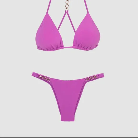 ViX Swim GRETA Detail Brasil Bikini Bottom - Picture 3 of 5